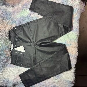 Marc New York Shiny Black Jeans